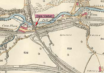 Dare Viaduct map