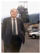 Tyrone O'Sullivan at Tower Colliery