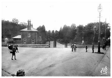 Aberdare Park entrance circa 1920
