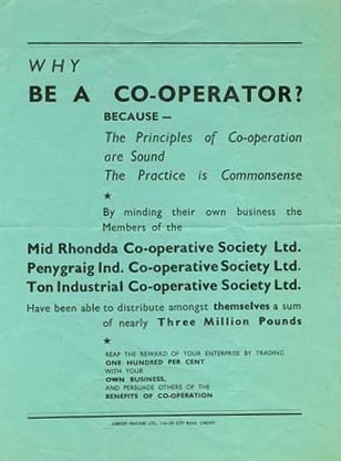 "Why be a co-operator?"