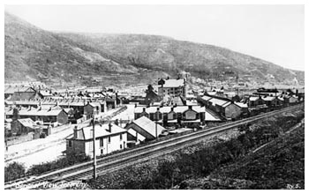 A General view of Lower Treorchy