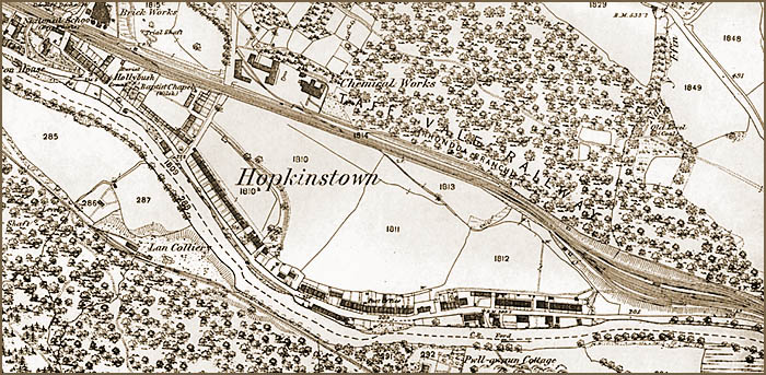 Hopkinstown map