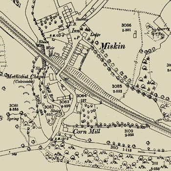 Map Meisgyn 1874/1876 