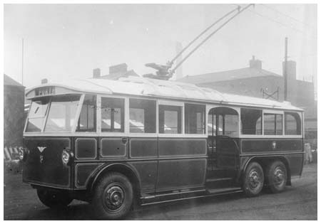 A Tram in Pontypridd